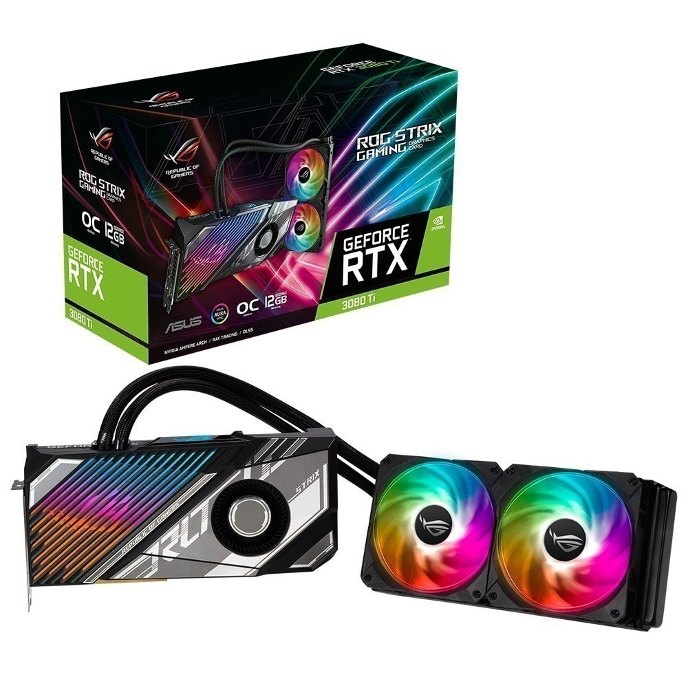 Asus Rog Strix Lc Geforce Rtx 3080 Ti Gaming Oc 12gb Gddr6x Dx12 384 Bit Ekran Karti