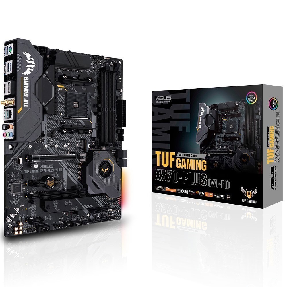 Asus Tuf Gaming X570 Plus Wi Fi 4400mhz Oc Ddr4 Soket Am4 M 2 Atx Anakart