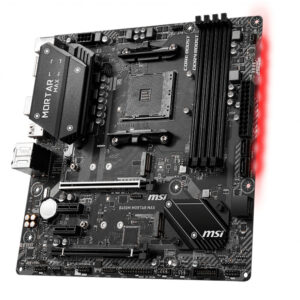 Msi B450m Mortar Max 4133mhzoc Ddr4 Soket Am4 M 2 Matx Anakart 1