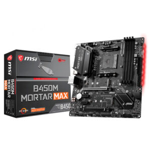 Msi B450m Mortar Max 4133mhzoc Ddr4 Soket Am4 M 2 Matx Anakart