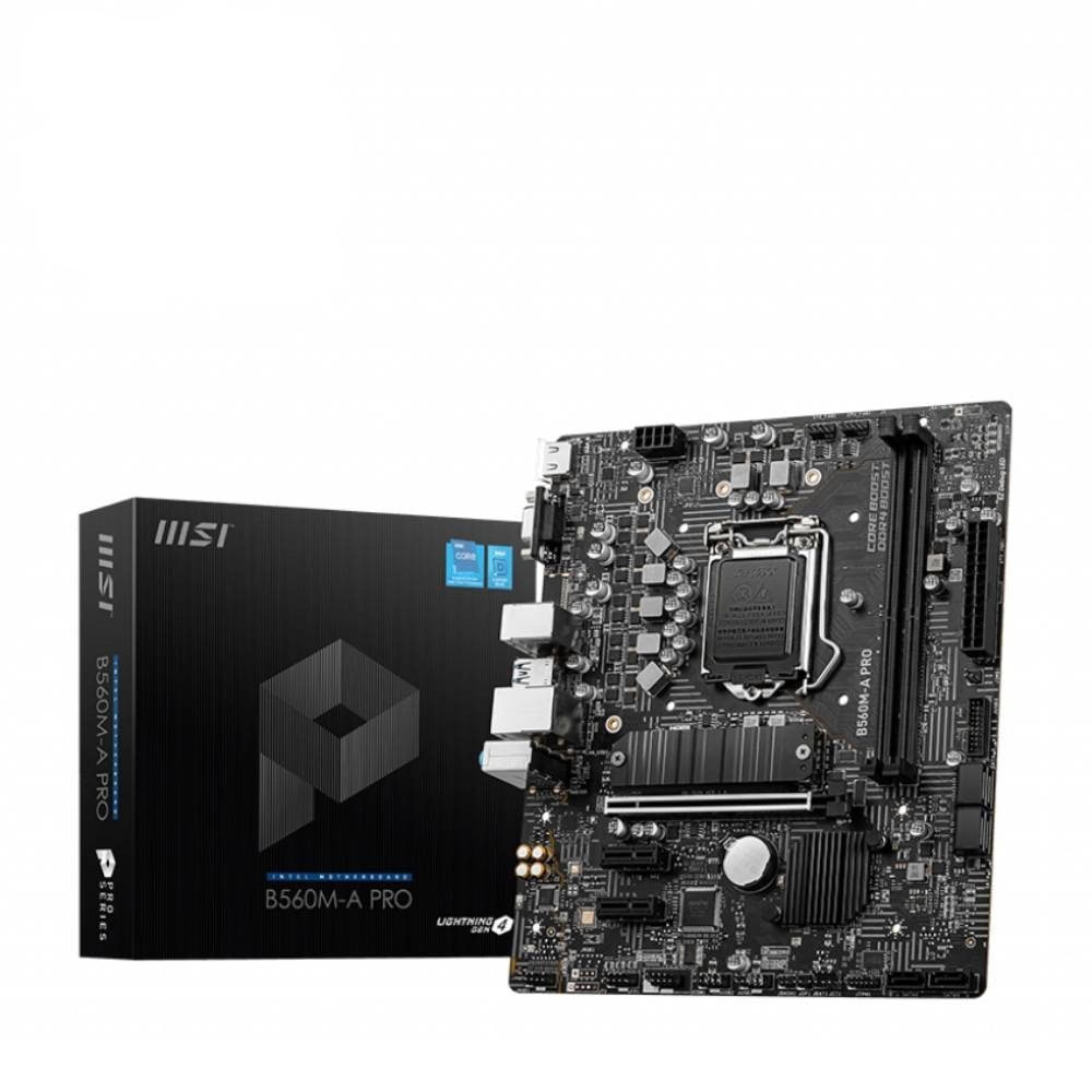 Msi B560m A Pro 5200mhzoc Ddr4 Soket 1200 M 2 Matx Anakart