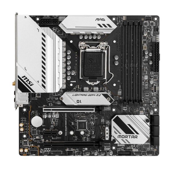 Msi Mag B560m Mortar Wifi 5066mhzoc Ddr4 Soket 1200 M 2 Matx Anakart 1