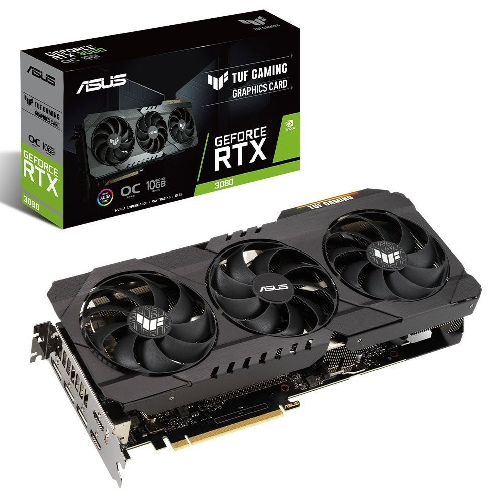 Asus Tuf Geforce Rtx 3080 V2 Oc 10gb Gddr6x 320 Bit Ekran Karti