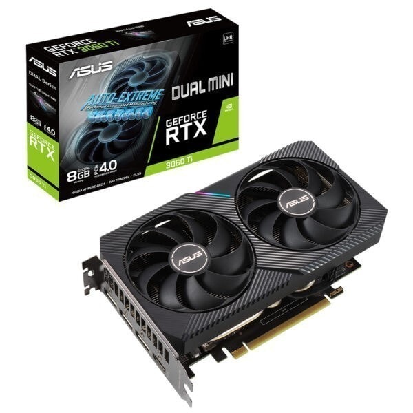 Asus Geforce Rtx 3060 Ti Dual V2 Mini Oc 8gb Gddr6 256 Bit Ekran Karti