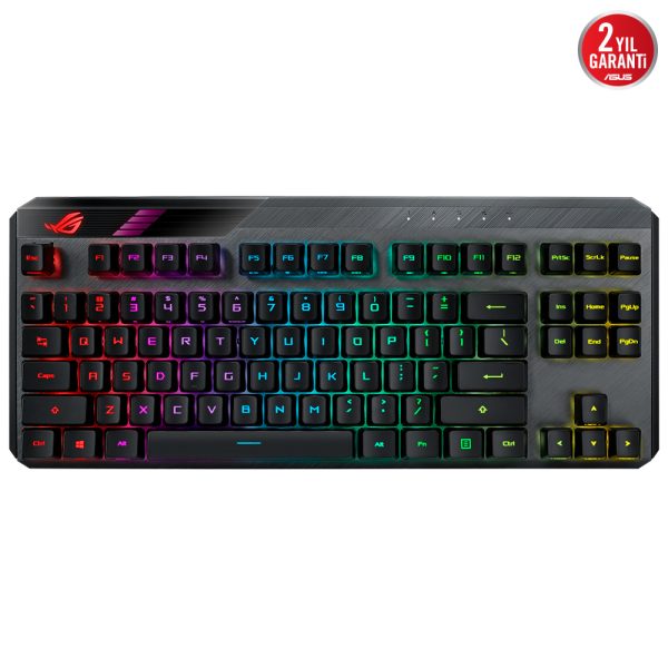 Asus Rog Claymore Ii Moduler Tkl Rx Red Switch Rgb Kablosuz Turkce Mekanik Gaming Klavye 6