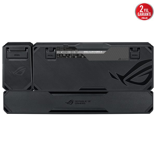Asus Rog Claymore Ii Moduler Tkl Rx Red Switch Rgb Kablosuz Turkce Mekanik Gaming Klavye 7