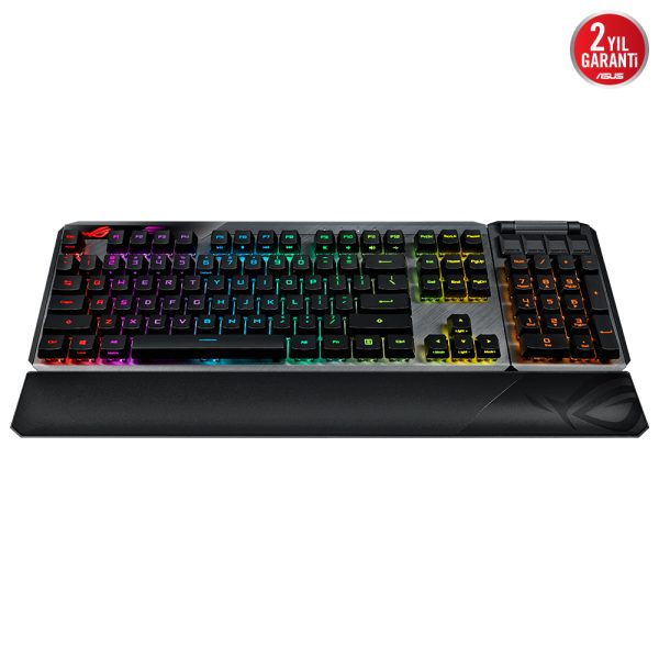 Asus Rog Claymore Ii Moduler Tkl Rx Red Switch Rgb Kablosuz Turkce Mekanik Gaming Klavye 8