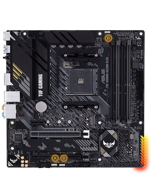 ASUS TUF GAMING B550M-PLUS 4600MHz(OC) Anakart – görsel 12