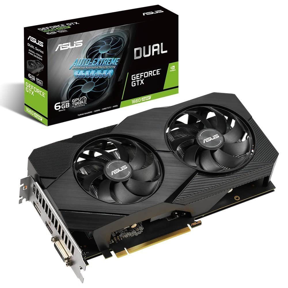 Asus Dual Geforce Gtx 1660 Super Evo 6gb Gddr6 192 Bit Ekran Karti