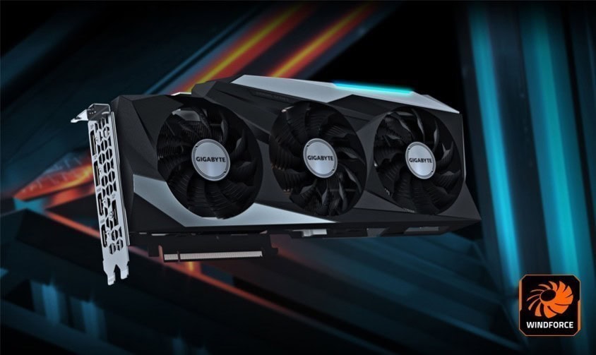 GIGABYTE GeForce RTX 3090 GAMING OC Ekran Kartı – WindForce 3X Soğutma Sistemi