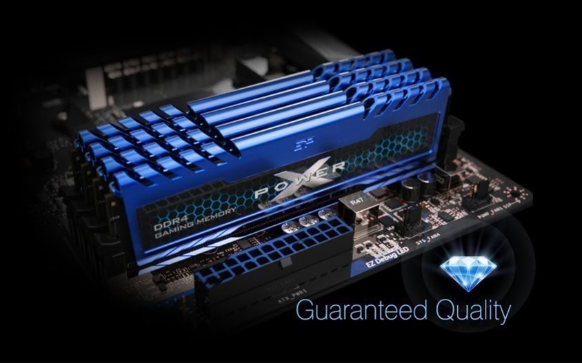 SiliconPower Silicon Power Mavi Ram – XPower ile Tüm Zorlukların Üstesinden Gelin