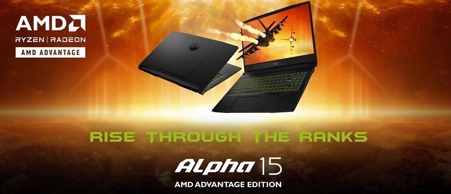 MSI ALPHA 17 B5EEK-018XTR R7-5800H Notebook – görsel 2