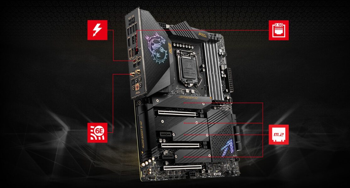 MSI MEG Z590 ACE 5600MHz(OC) Anakart – SINIRSIZ BAĞLANTI