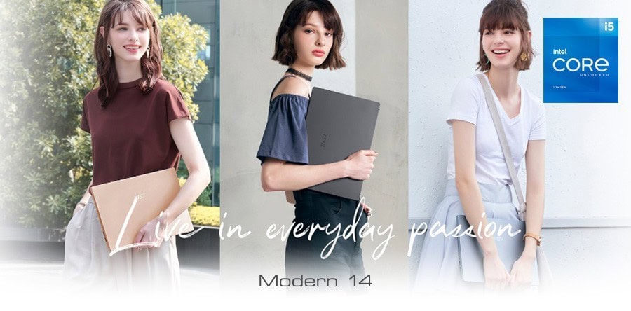 MSI MODERN 14 B11MOL-671XTR I5-1155G7 Notebook – görsel 2