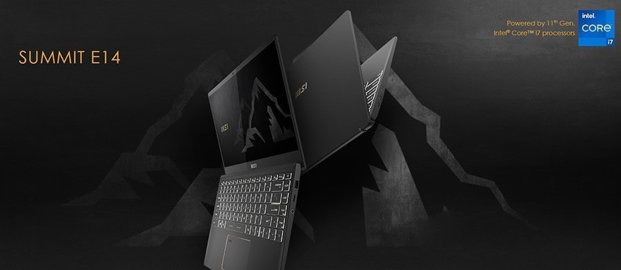 MSI SUMMIT E14 A11SCST-223TR i7-1185G7 Notebook – görsel 2