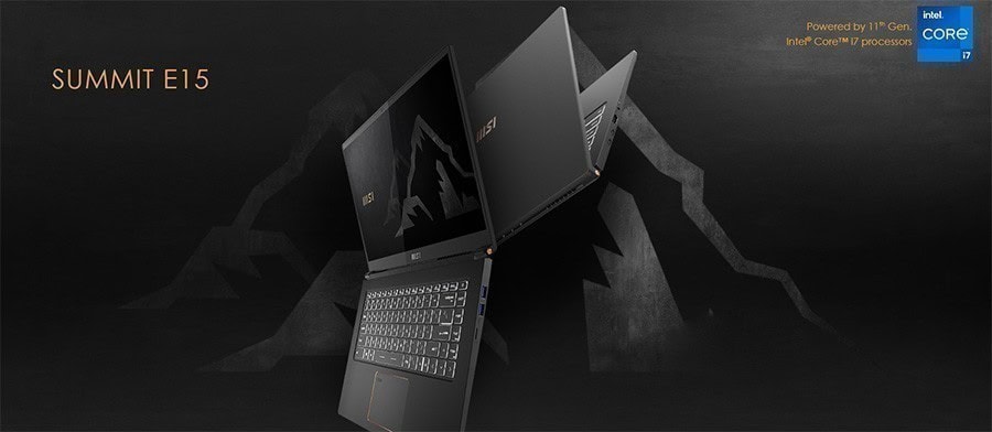 MSI SUMMIT E15 A11SCST-417TR i7-1185G7 Notebook – görsel 2