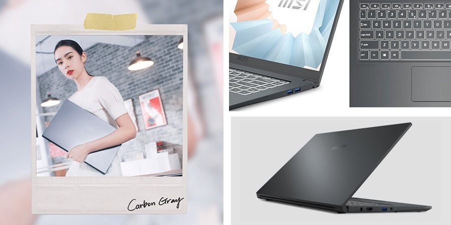 MSI MODERN 15 A11SBU-800XTR I5-1155G7 Notebook – görsel 3