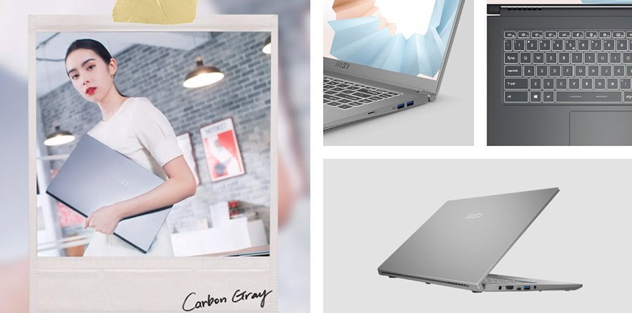 MSI MODERN 15 A5M-091XTR Notebook – görsel 3