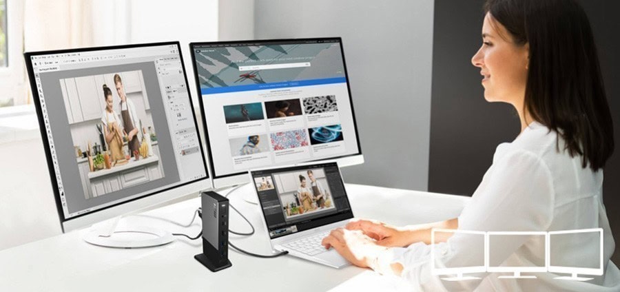 MSI USB-C Docking Station Gen 2 Çoğaltıcı – görsel 3