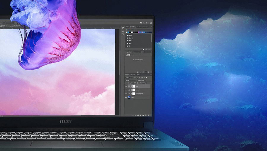 MSI CREATOR 17 B11UG-420TR i7-11800H Notebook – Teknolojiyi estetikle buluşturan Creator 17, laptopta ilk defa kullanılan, çığır, görsel 4