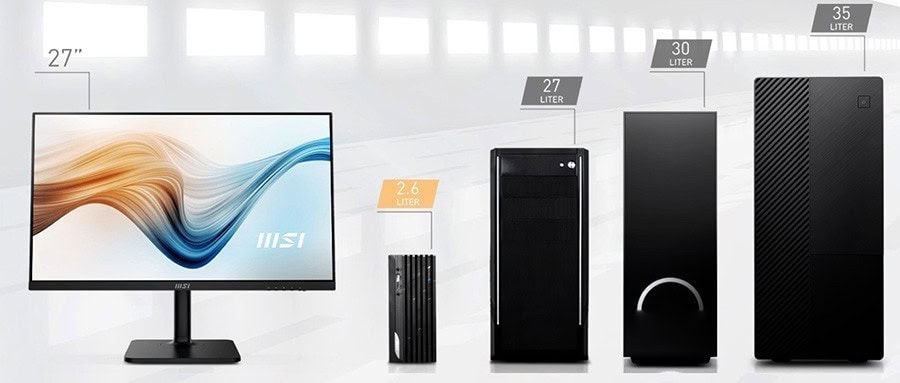 MSI PRO DP20Z 5M-016XTR Masaüstü Bilgisayar – Farklı Senaryolar için Hazır, görsel 4