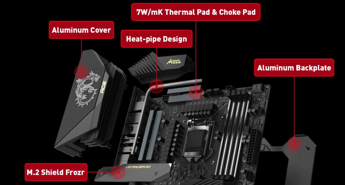 MSI MEG Z590 ACE 5600MHz(OC) Anakart – SİSTEMİNİZİN SAĞLAM TEMEL TAŞI, görsel 5