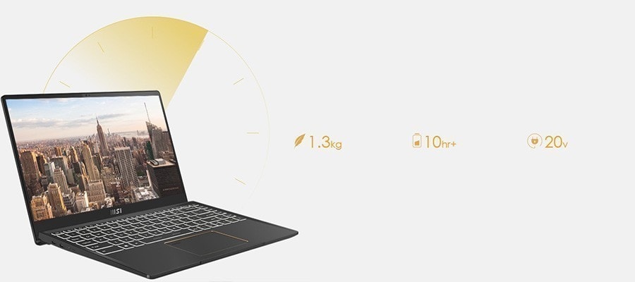 MSI SUMMIT E14 A11SCST-223TR i7-1185G7 Notebook – Daha yüksek verim, Daha az bekleme