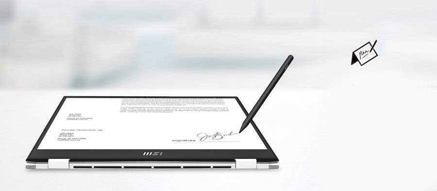 MSI SUMMIT E13 FLIP EVO A11MT-231TR i7-1195G7 Notebook – Ekranda Altın Oran