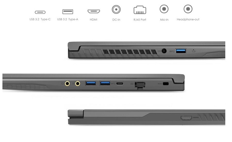 MSI WF65 10TJ-826TR i7-10750H Notebook – EN İYİ BAĞLANTILAR