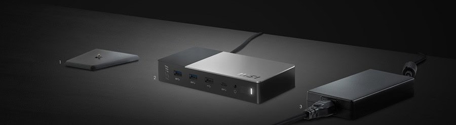 MSI USB-C Docking Station Gen 2 Çoğaltıcı – İş ve BT Yönetim Taleplerine Uygun