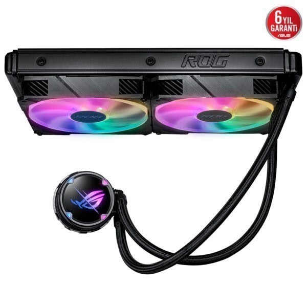 Asus Rog Strix Lc Ii 280 Argb 280mm Islemci Sivi Sogutucu 2