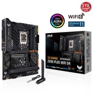 Asus Tuf Gaming Z690 Plus Wifi D4 5333mhzoc Ddr4 Soket 1700 M 2 Hdmi Dp Atx Anakart 1