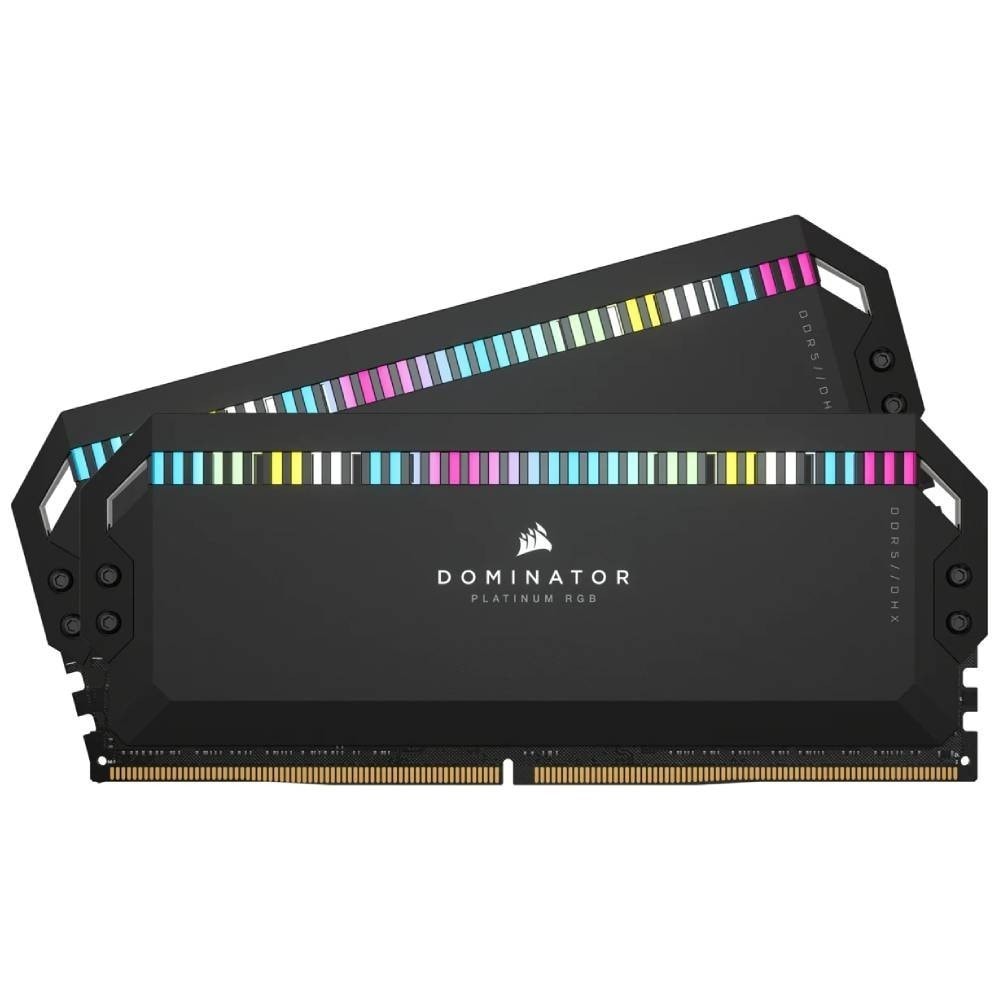 Corsair 32gb 2x16gb Dominator Platinum Rgb Siyah 5200mhz Cl38 Ddr5 Dual Kit Ram