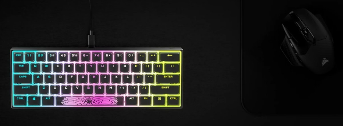 CORSAIR K65 MINI Gaming Klavye – görsel 1