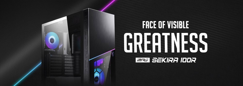 MSI MPG SEKIRA 100R Kasa – görsel 1