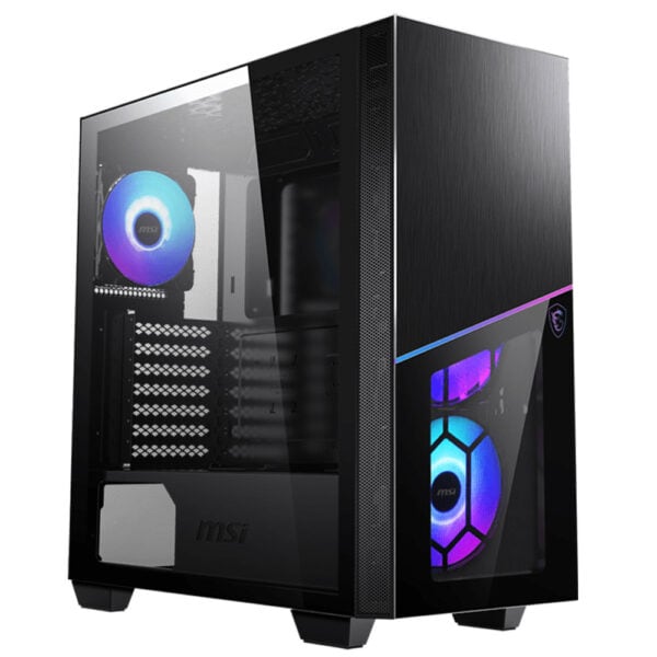 Msi Mpg Sekira 100r Argb Tempered Glass Usb 3 2 Mid Tower Kasa 5