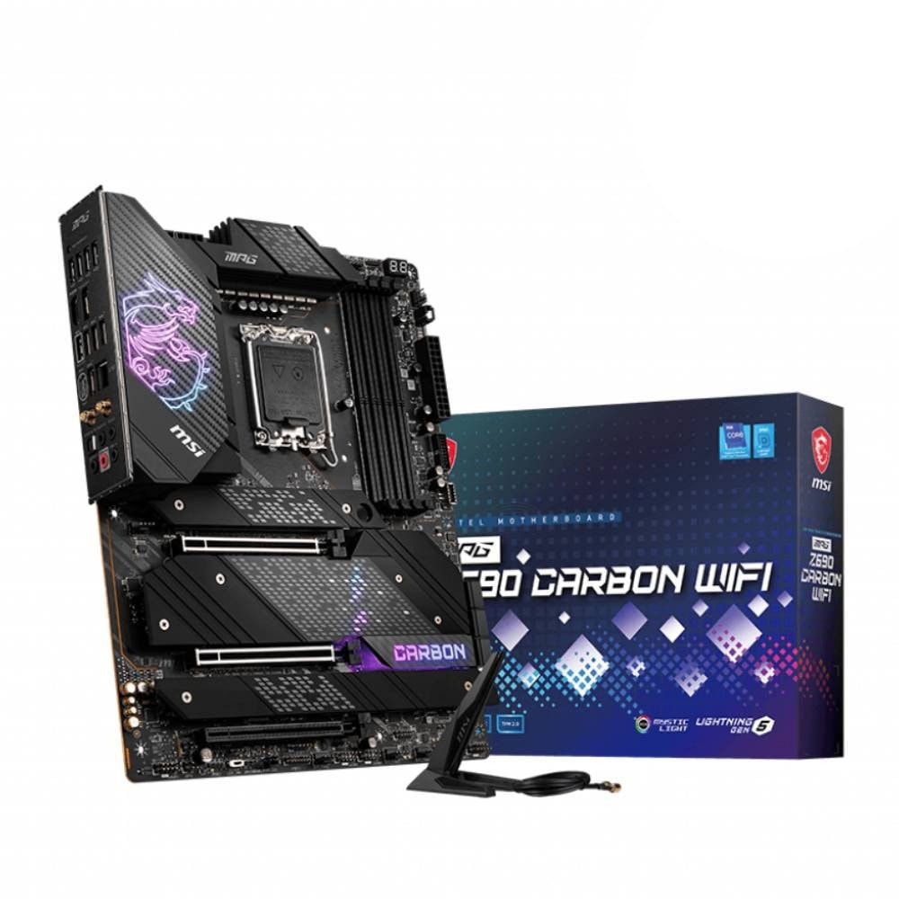Msi Mpg Z690 Gaming Carbon Wifi 6666mhzoc Ddr5 Soket 1700 M 2 Hdmi Dp Atx Anakart