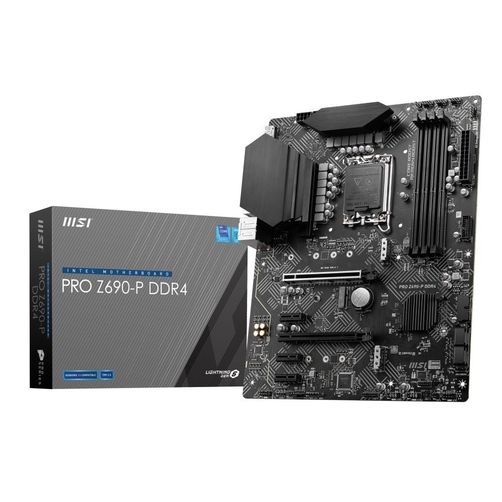 Msi Pro Z690 P Ddr4 5200mhzoc Ddr4 Soket 1700 M 2 Hdmi Dp Atx Anakart 8