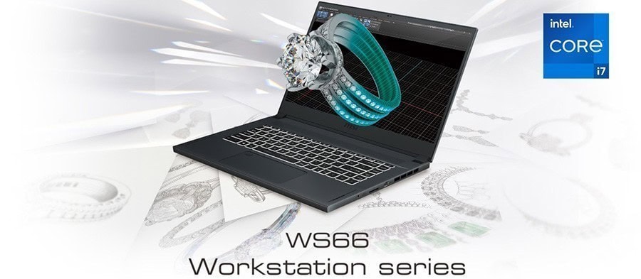 MSI WS76 11UM-615TR i9-11900H Notebook – görsel 1