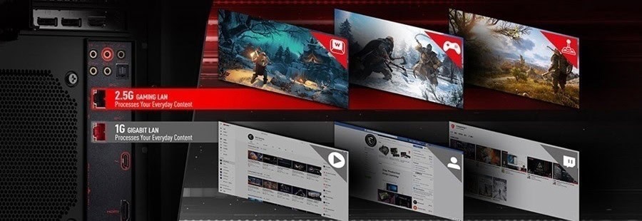 MSI MEG AEGIS TI5 11TE-084EU I9-11700K Gaming Bilgisayar – ULTRA-YÜKSEK HIZLI 2.5G+1G LAN