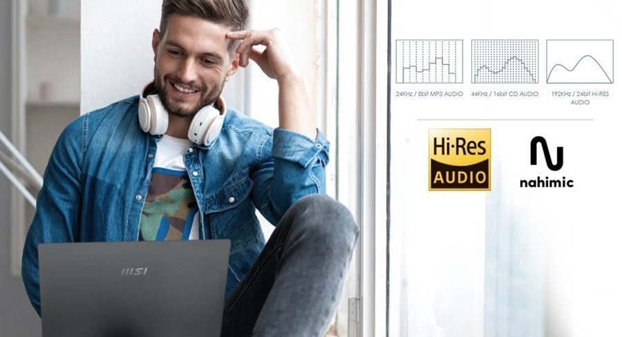 MSI MODERN 14 B11SBL-696XTR i5-1155G7 Notebook – 1.6 kg - Ultra hafif