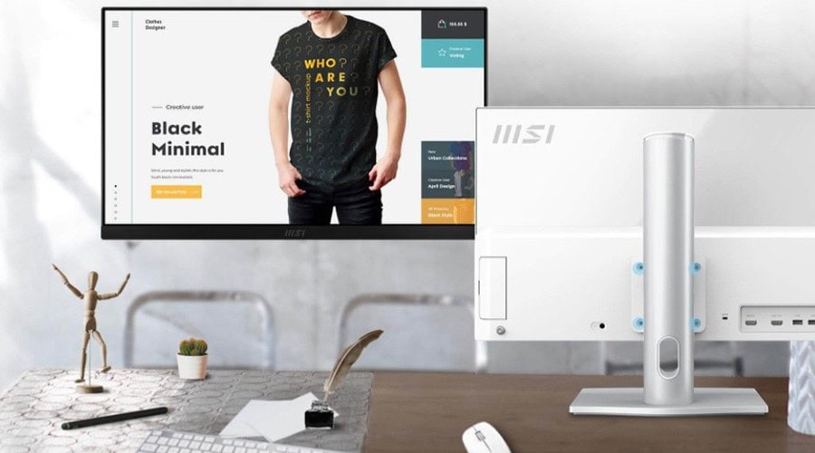 MSI MODERN AM271P 11M-018TR Bilgisayar – Evinizde ikinci monitör ile daha rahat izleyin, daha rahat öğrenin