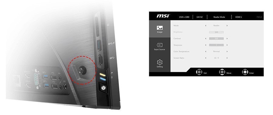 MSI PRO 22XT 10M-277TR 21.5" Bilgisayar – MONİTÖRDE SABİT GÖRÜNTÜ