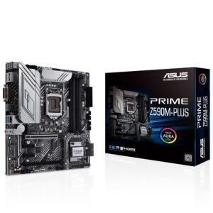 Asus Prime Z590m Plus 5133ocmhz Ddr4 Soket 1200 M 2 Hdmi Dp Matx Anakart