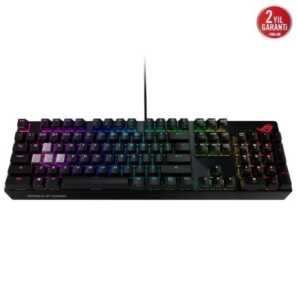 Asus Rog Strix Scope Rog Nx Red Turkce Rgb Mekanik Gaming Klavye 3