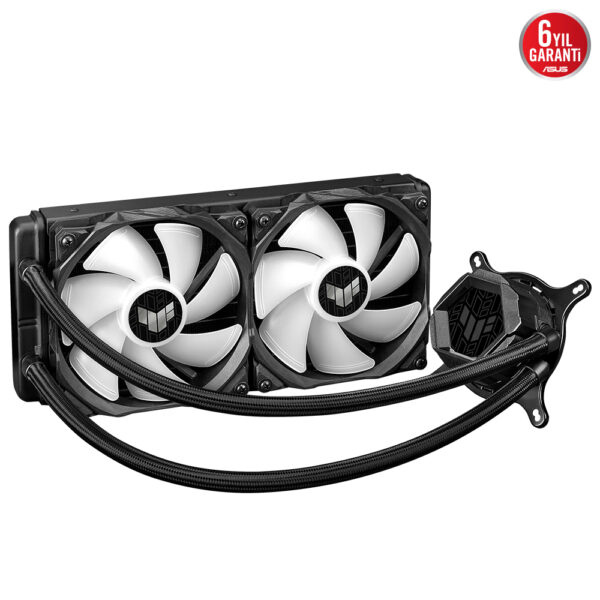 Asus Tuf Gaming Lc 240 Argb 240mm Islemci Sivi Sogutucu 2