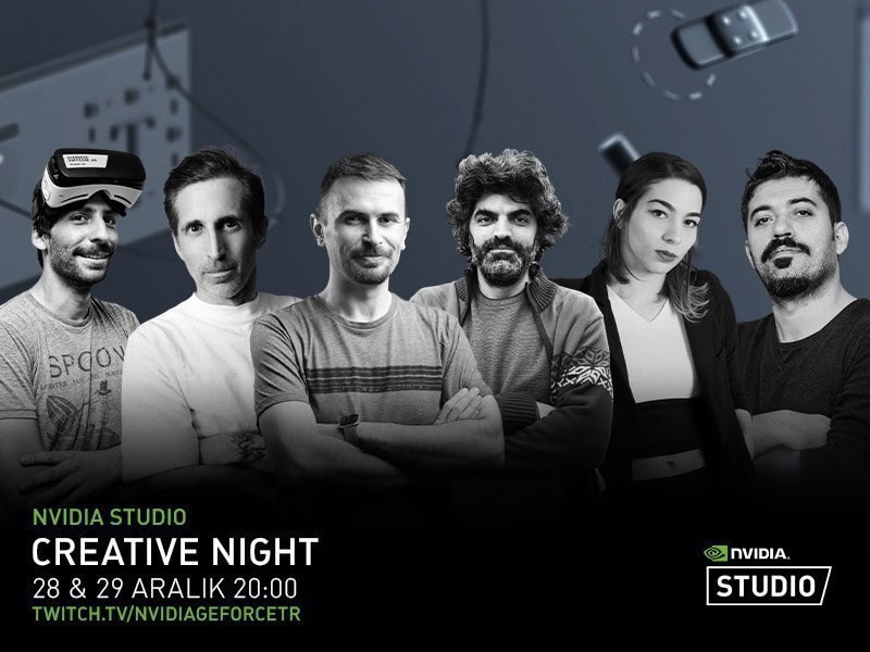 Nvidia Studio Creative Weekend Canli Yayinlara Devam Ediyor 20211228