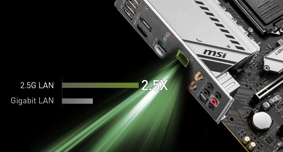 MSI MAG B560M MORTAR WiFi 5066MHz(OC) Anakart – WI-FI 6E & BLUETOOTH
