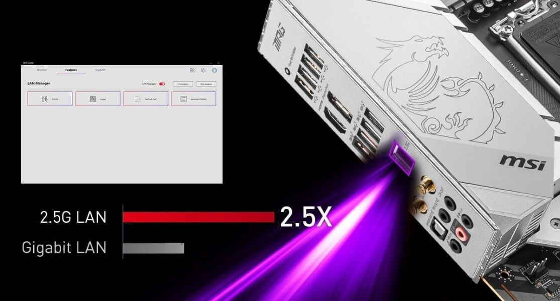 MSI MPG Z690 FORCE WIFI 6666MHz(OC) Anakart – WI-FI 6E & BLUETOOTH