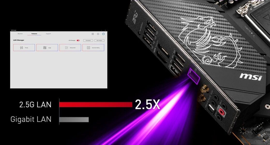 MSI MPG Z690 CARBON WIFI 6666MHz(OC) Anakart – WI-FI 6E & BLUETOOTH